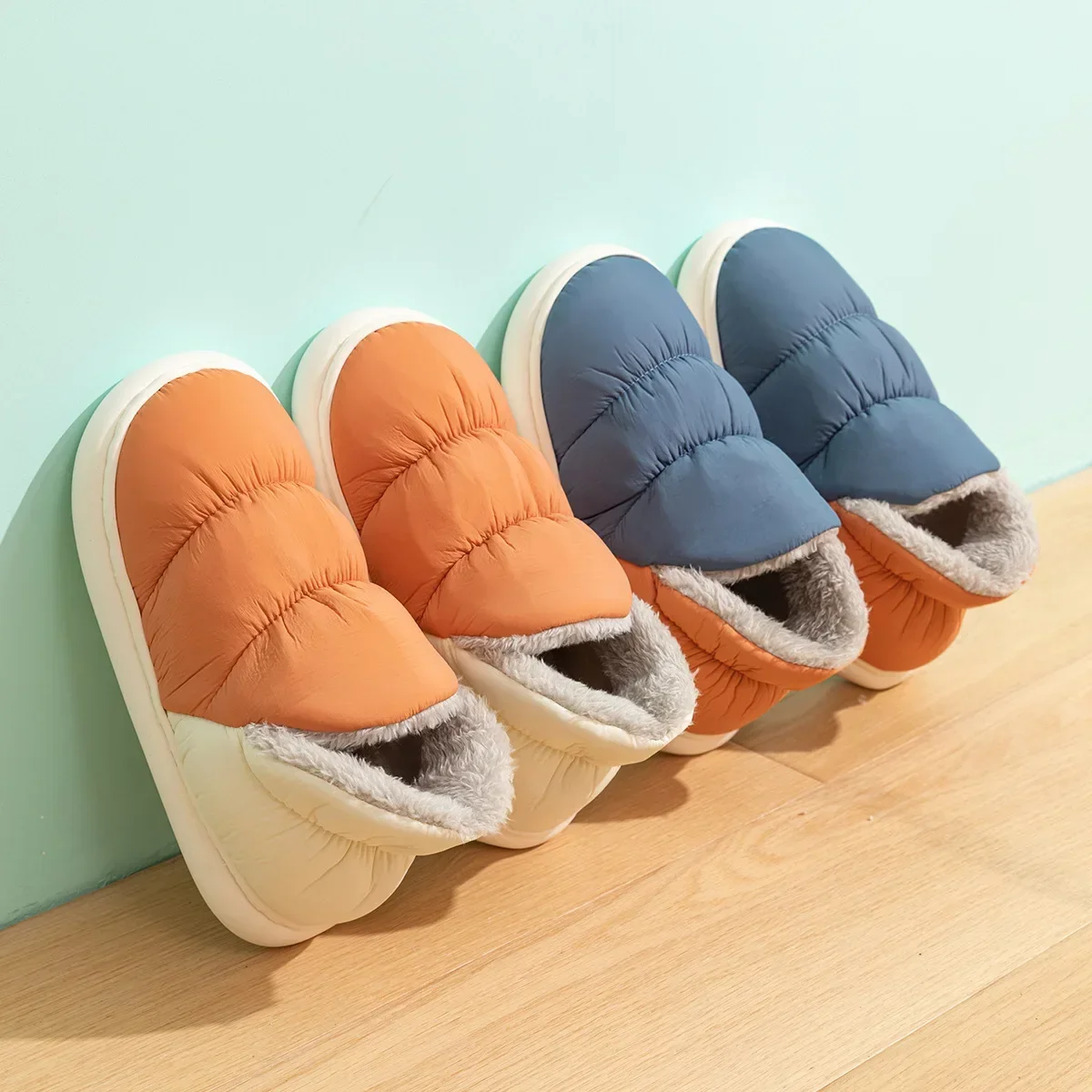 Women Men Slippers Winter Down - Men Shoes Winter のレビューと価格
