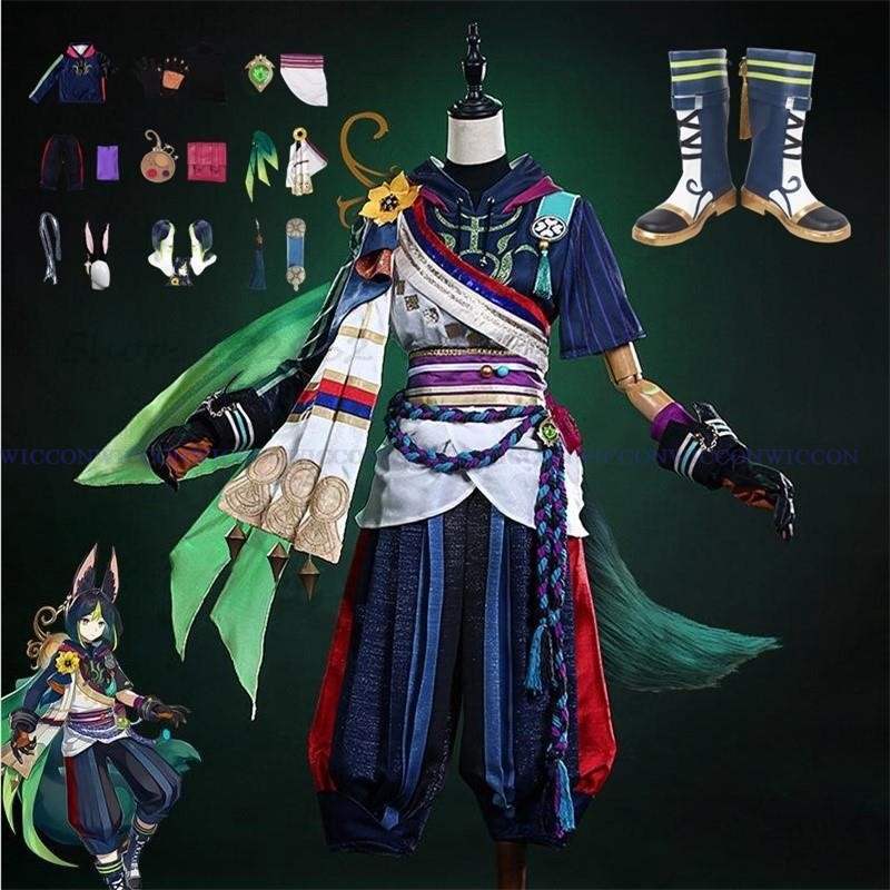Game Impact Tighnari Cosplay C - Men Shoes China のレビューと価格