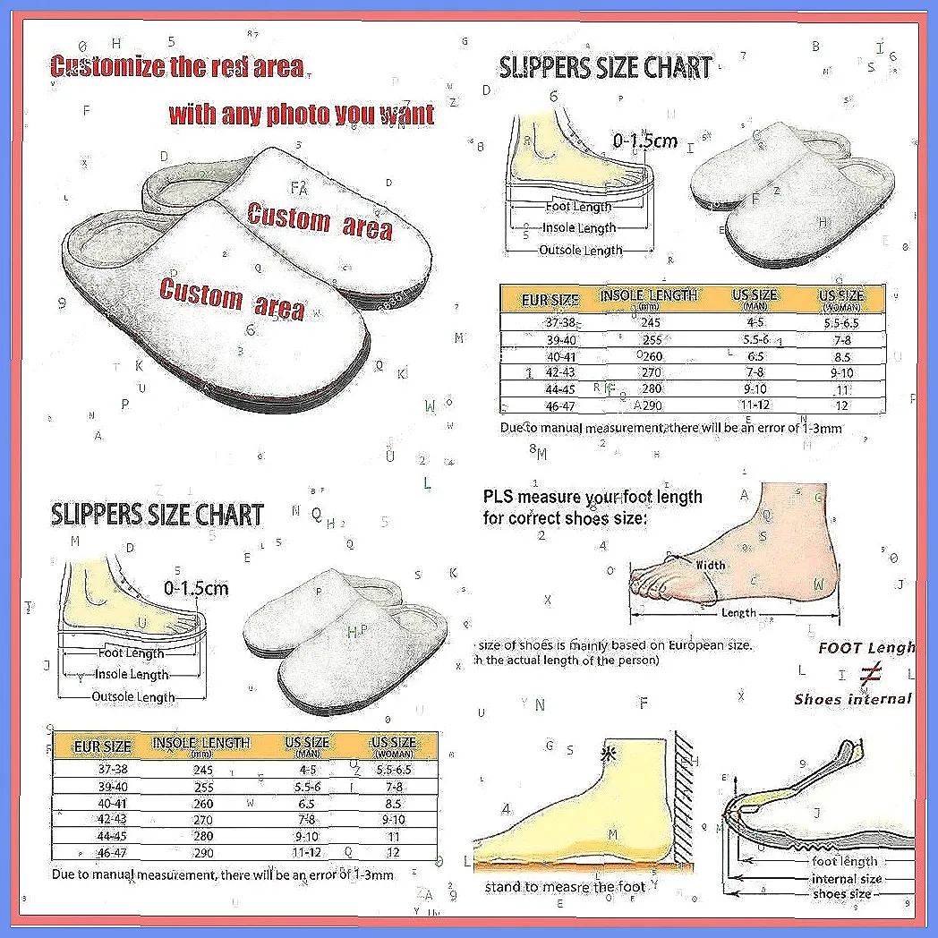 Custom Personalized Slippers f - Men Shoes Name のレビューと価格