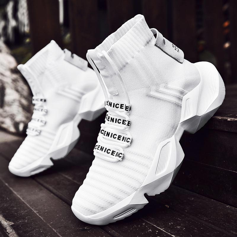 Plus Size High Top Massive Spo - Men'S Shoes Half Cut のレビューと価格