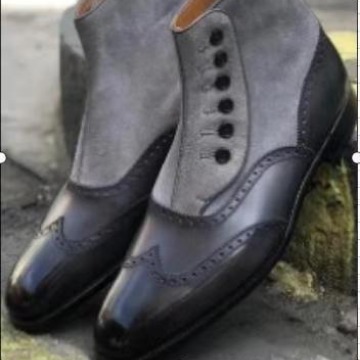 Men's Leather Suede Chelsea Bo - Men Shoes Office のレビューと価格