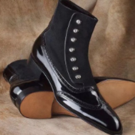 Men's Leather Suede Chelsea Bo - Men Shoes Office のレビューと価格
