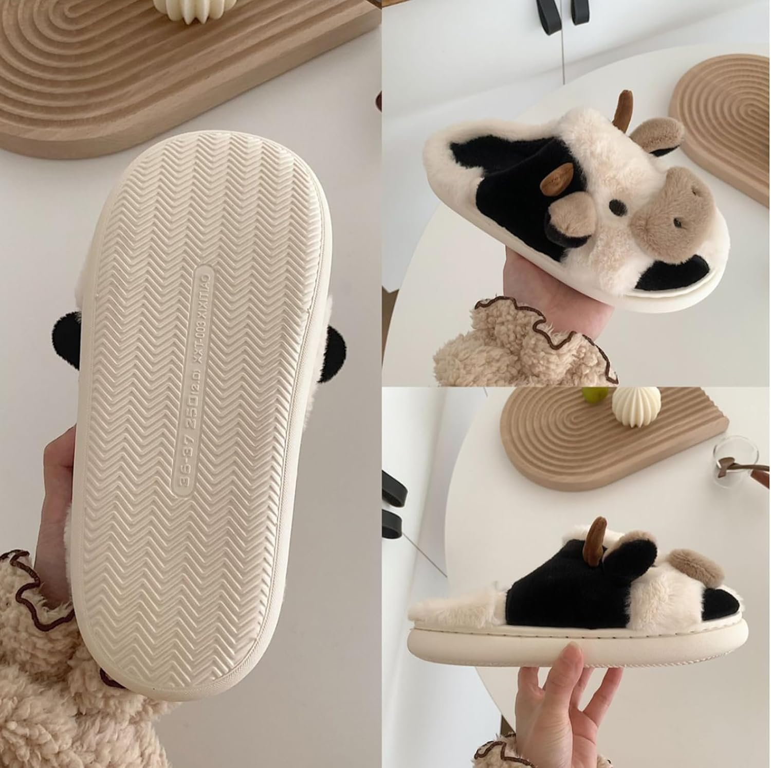 Slippers For Women,Cow Slipper - Men Shoes Men のレビューと価格