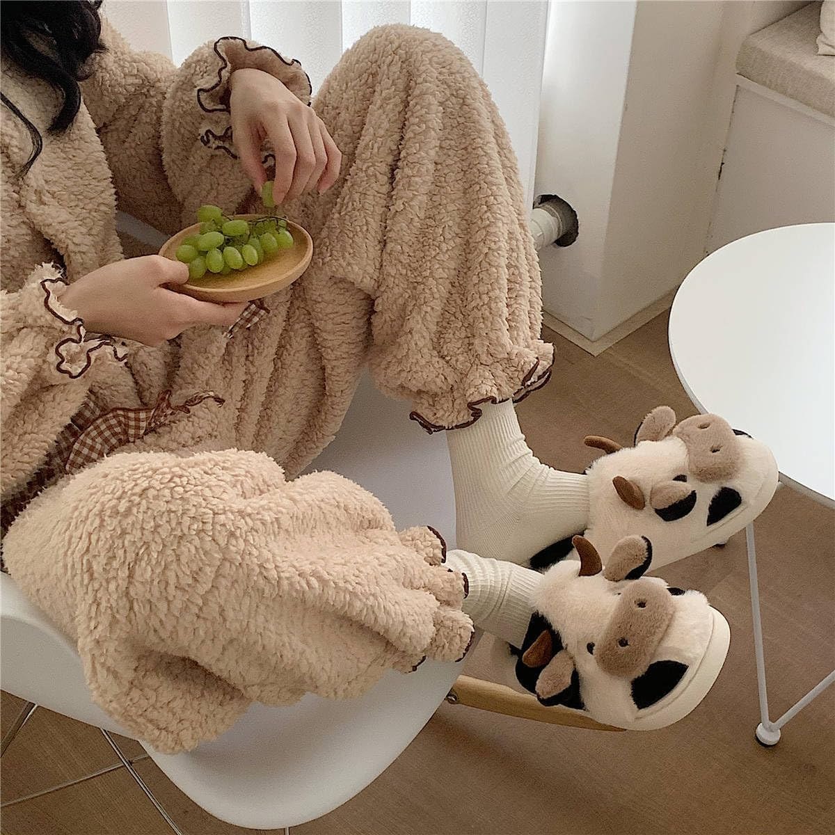 Slippers For Women,Cow Slipper - Men Shoes Men のレビューと価格