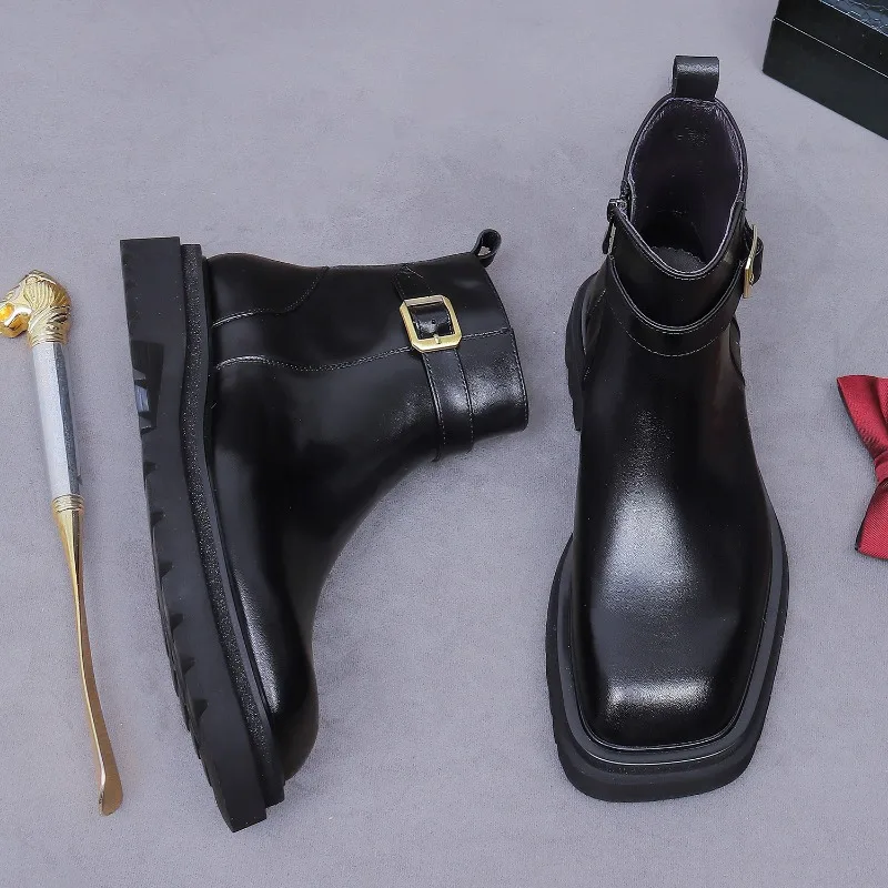 Retro Mens Ankle Oxford Boots  - Men Shoes Oxford のレビューと価格