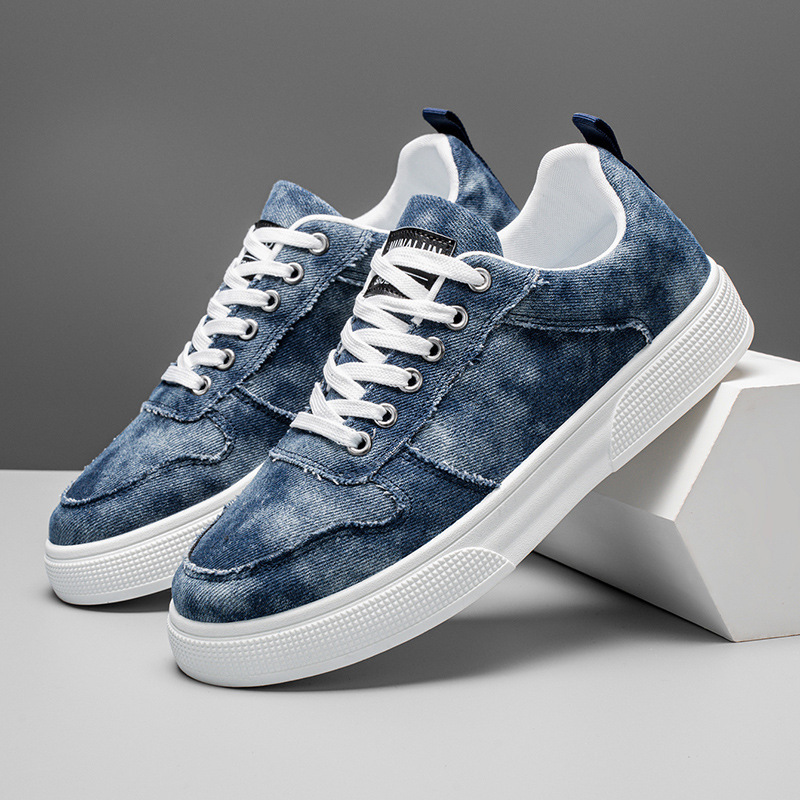 Men Shoes canvas Casual Sneake - Men'S Shoes With Velcro のレビューと価格