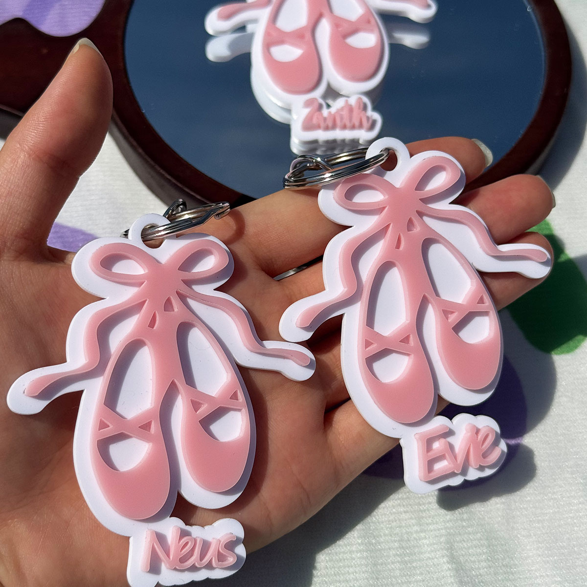 Custom Name Acrylic Keychain P - Men Shoes Name のレビューと価格