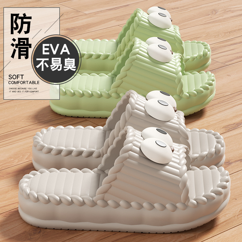 Soft Slippers Women Men Couple - Men'S Shoes With Platform のレビューと価格