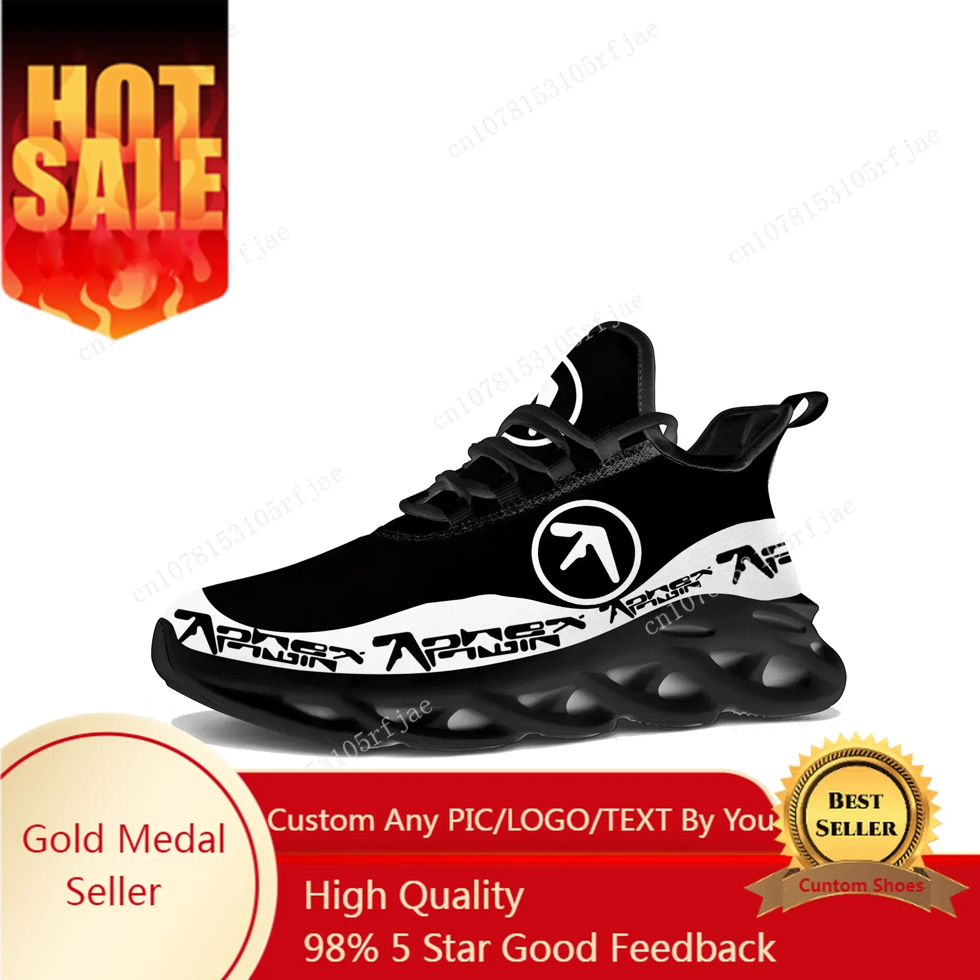 Aphex Twin Flats Sneakers Mens - Men Shoes Black のレビューと価格