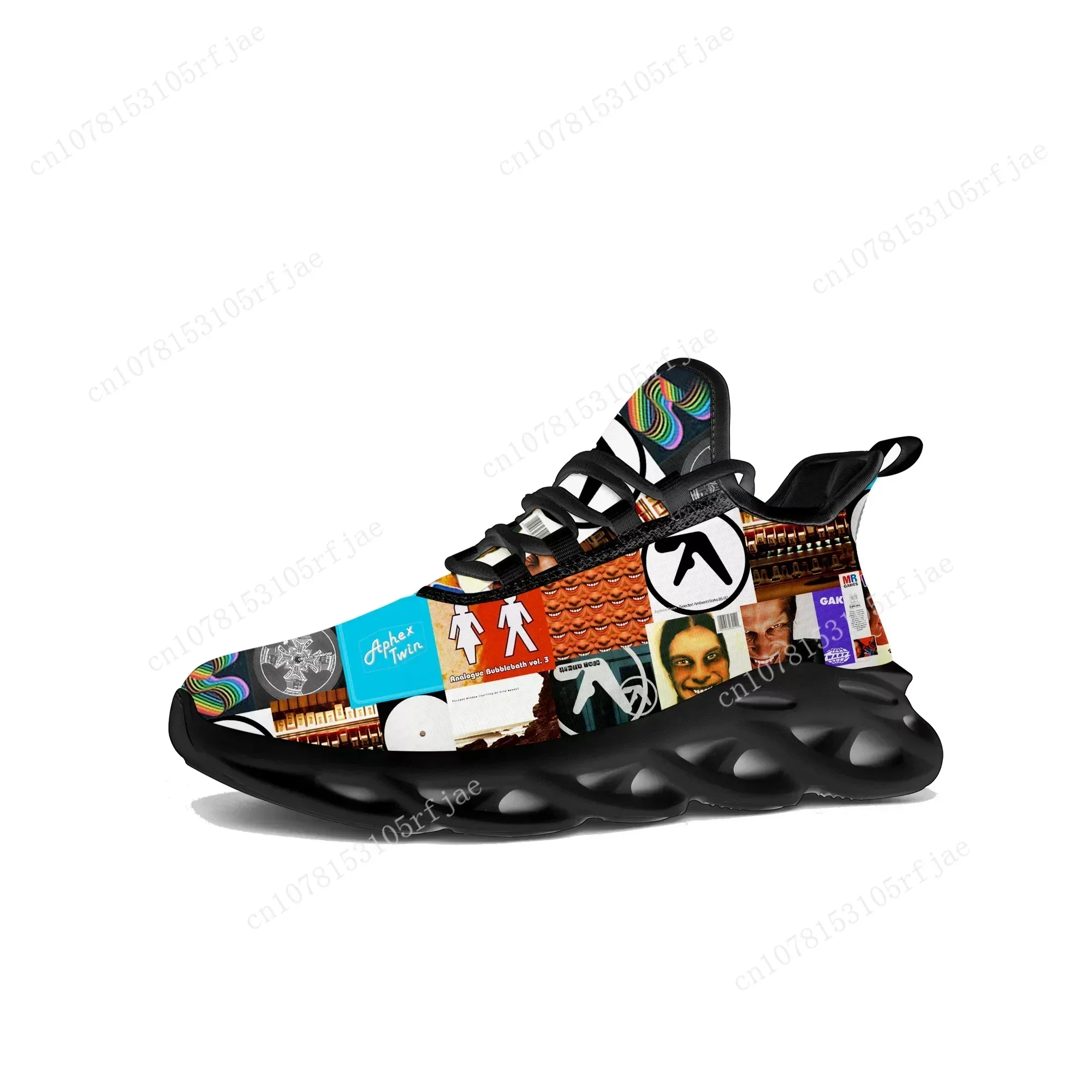 Aphex Twin Flats Sneakers Mens - Men Shoes Black のレビューと価格