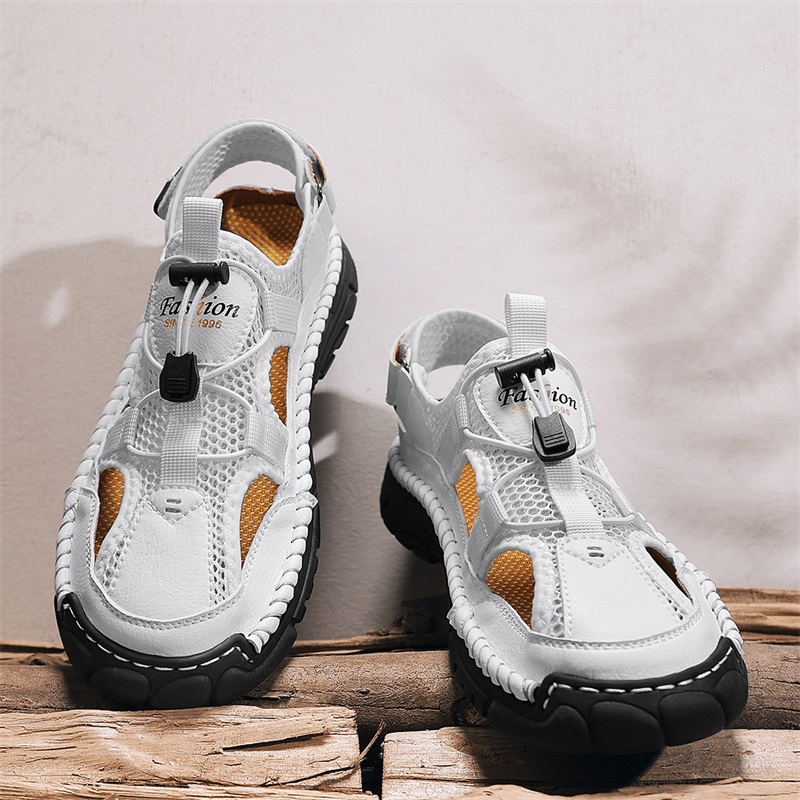 Men's Handmade Simple Letter-P - Men'S Shoes With Velcro のレビューと価格