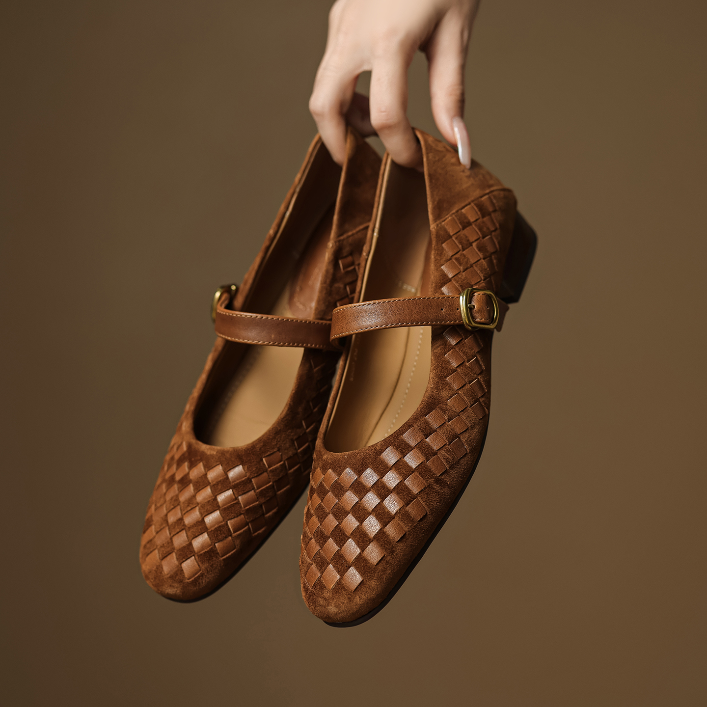 Handmade Genuine Woven Texture - Men Shoes Men のレビューと価格