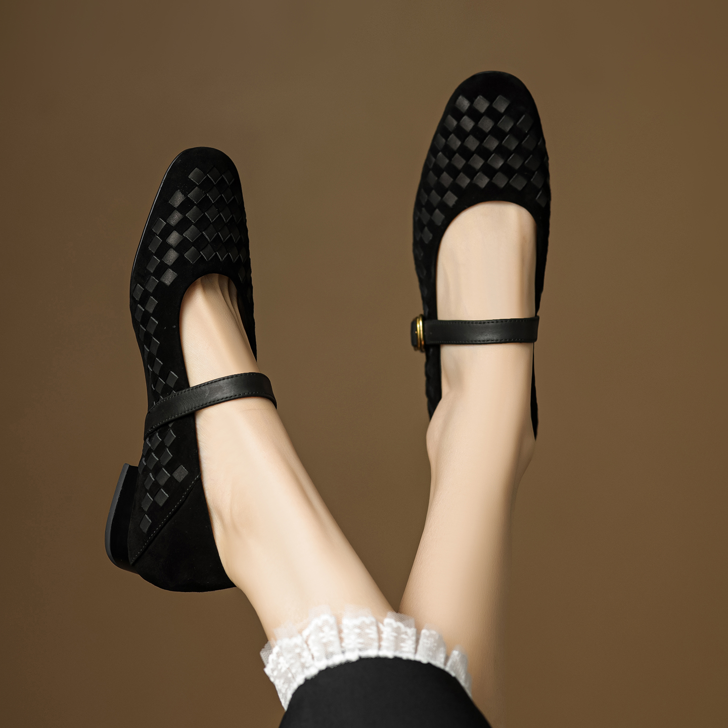 Handmade Genuine Woven Texture - Men Shoes Men のレビューと価格
