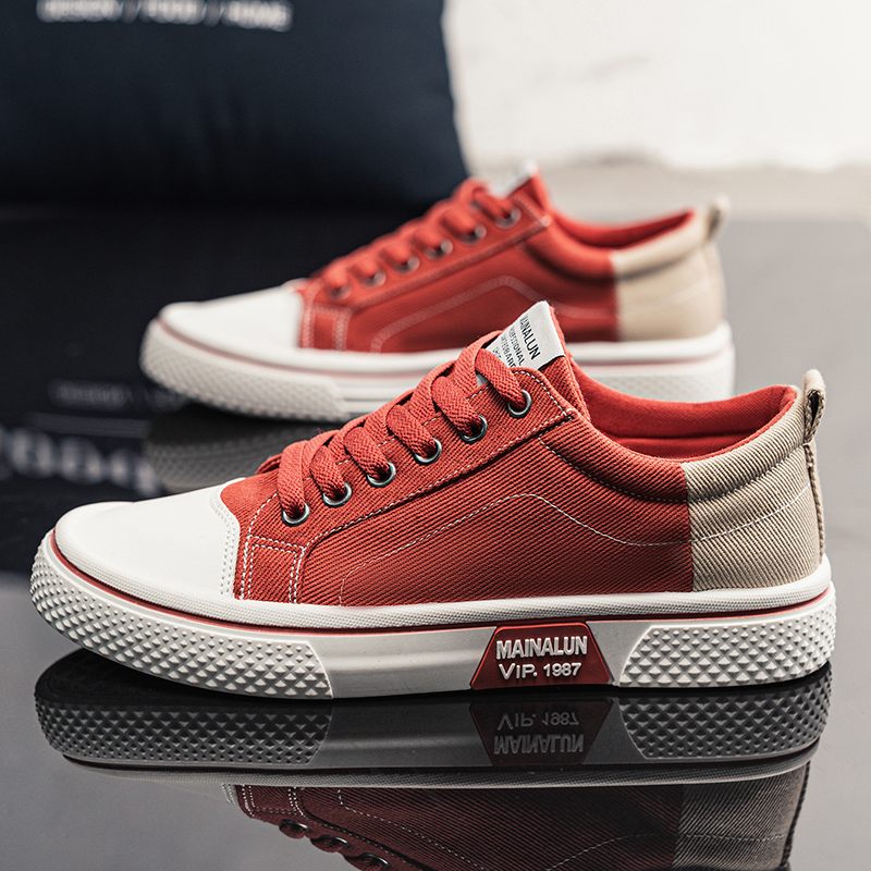 [sneakers] New Spring Skate Sh - Men'S Shoes With Velcro のレビューと価格