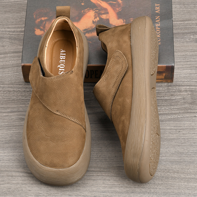 Men's 2026 New Casual Loafers  - Men'S Shoes With Velcro のレビューと価格