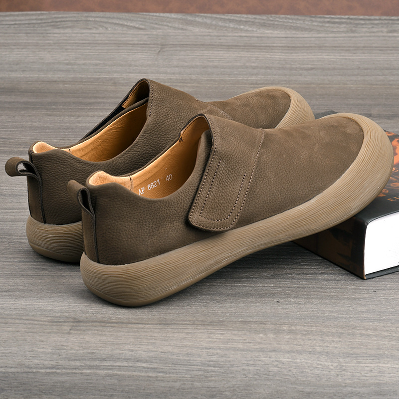 Men's 2026 New Casual Loafers  - Men'S Shoes With Velcro のレビューと価格