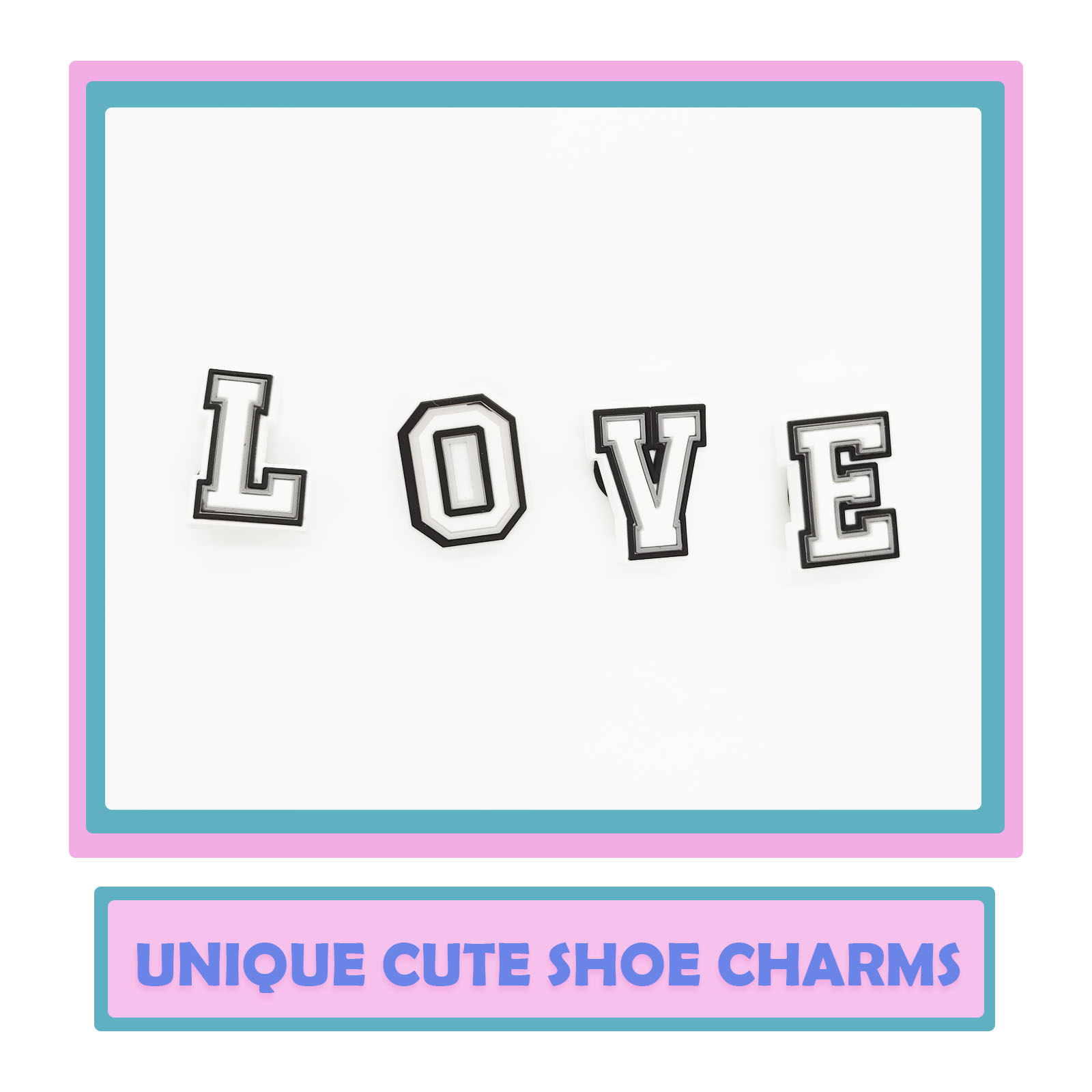 54Pcs Alphabet Shoe Charms - S - Men Shoes Variety のレビューと価格