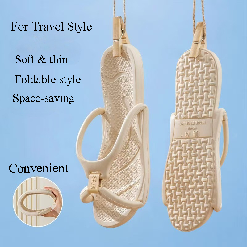 Foldable Travel Slippers Unise - Men Shoes Men のレビューと価格
