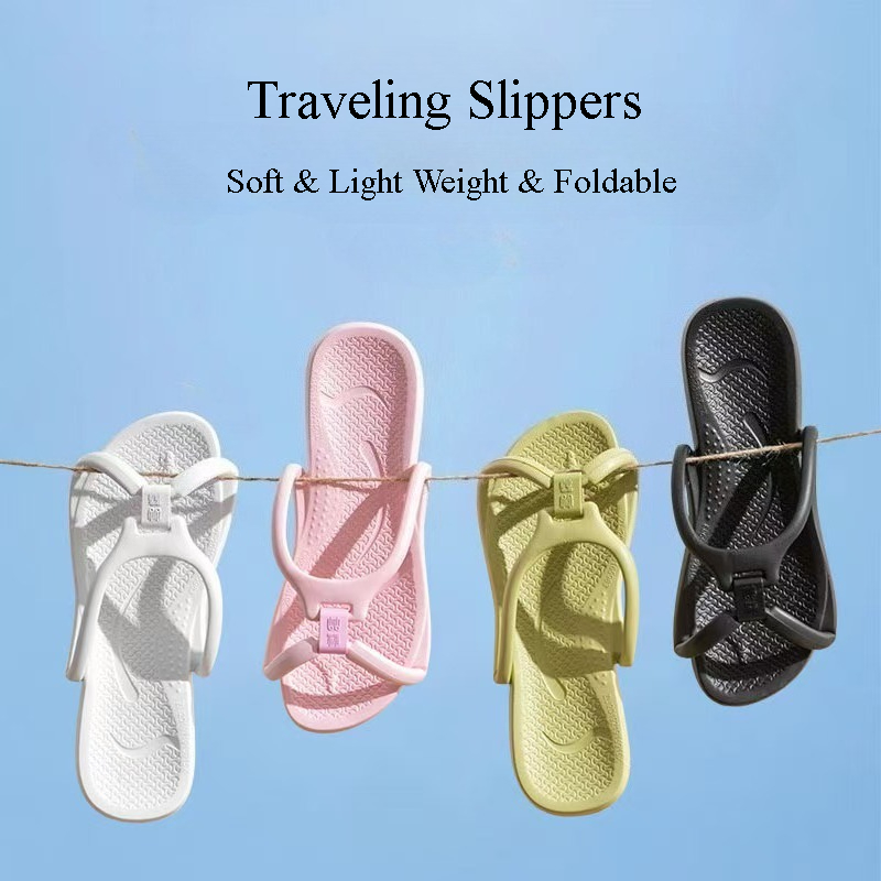 Foldable Travel Slippers Unise - Men Shoes Men のレビューと価格