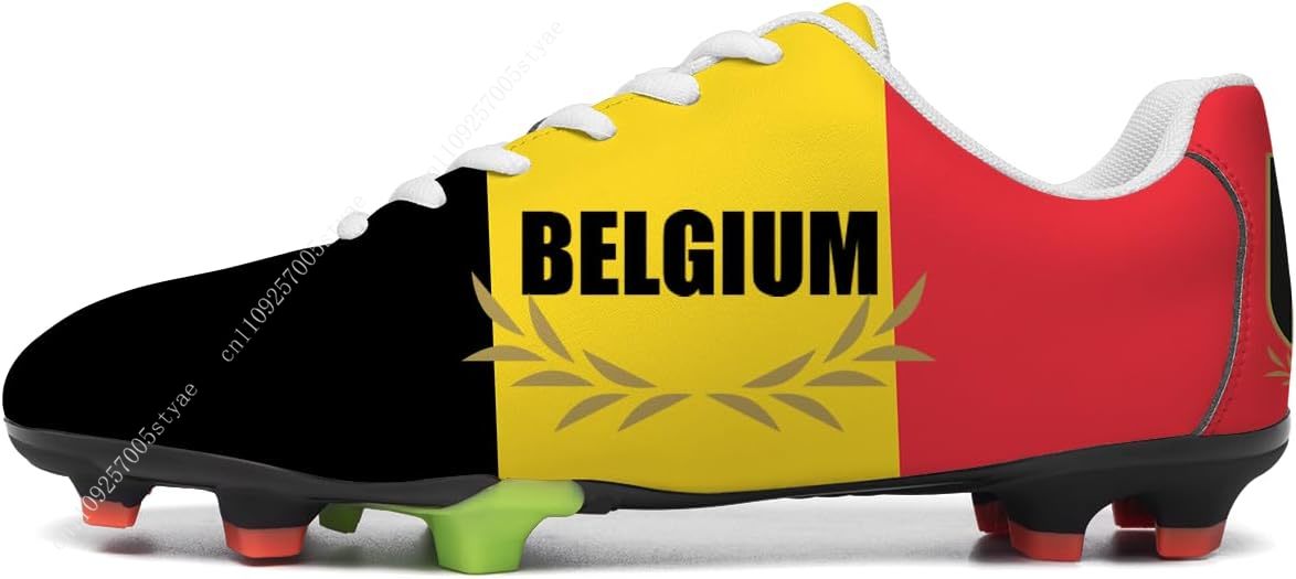 Belgium Flag Soccer Shoes Men  - Men Shoes Oxford のレビューと価格
