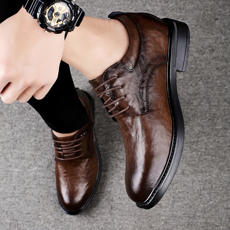 Leather Casual Elevator Shoes  - Men'S Shoes To Increase Height のレビューと価格