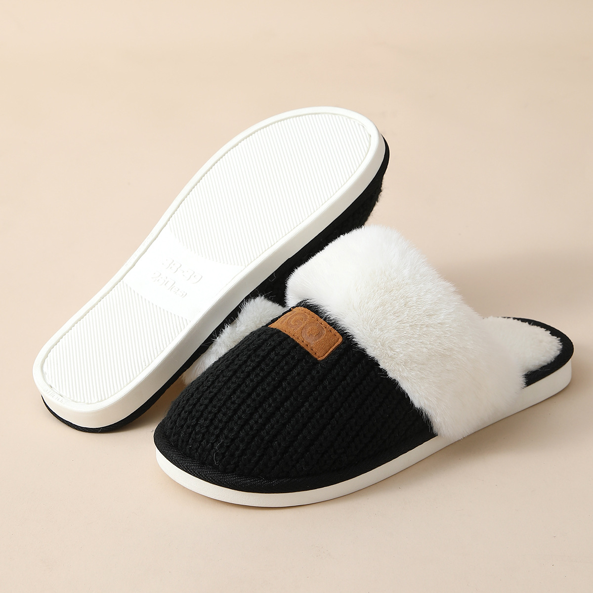2026 Warm Plush Winter Slipper - Men Shoes Winter のレビューと価格