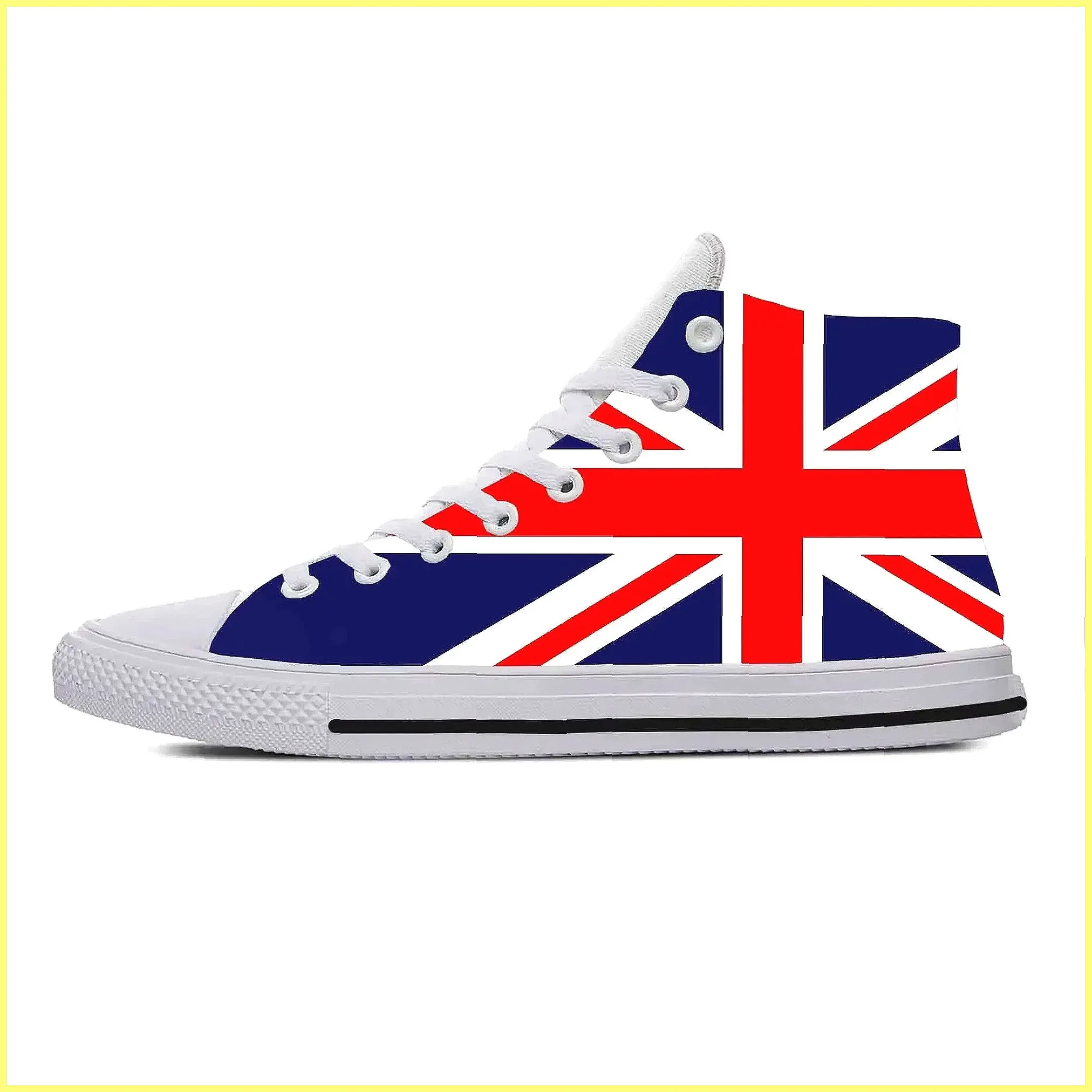UK Flag 3D Print High Top Snea - Men Shoes Uk のレビューと価格