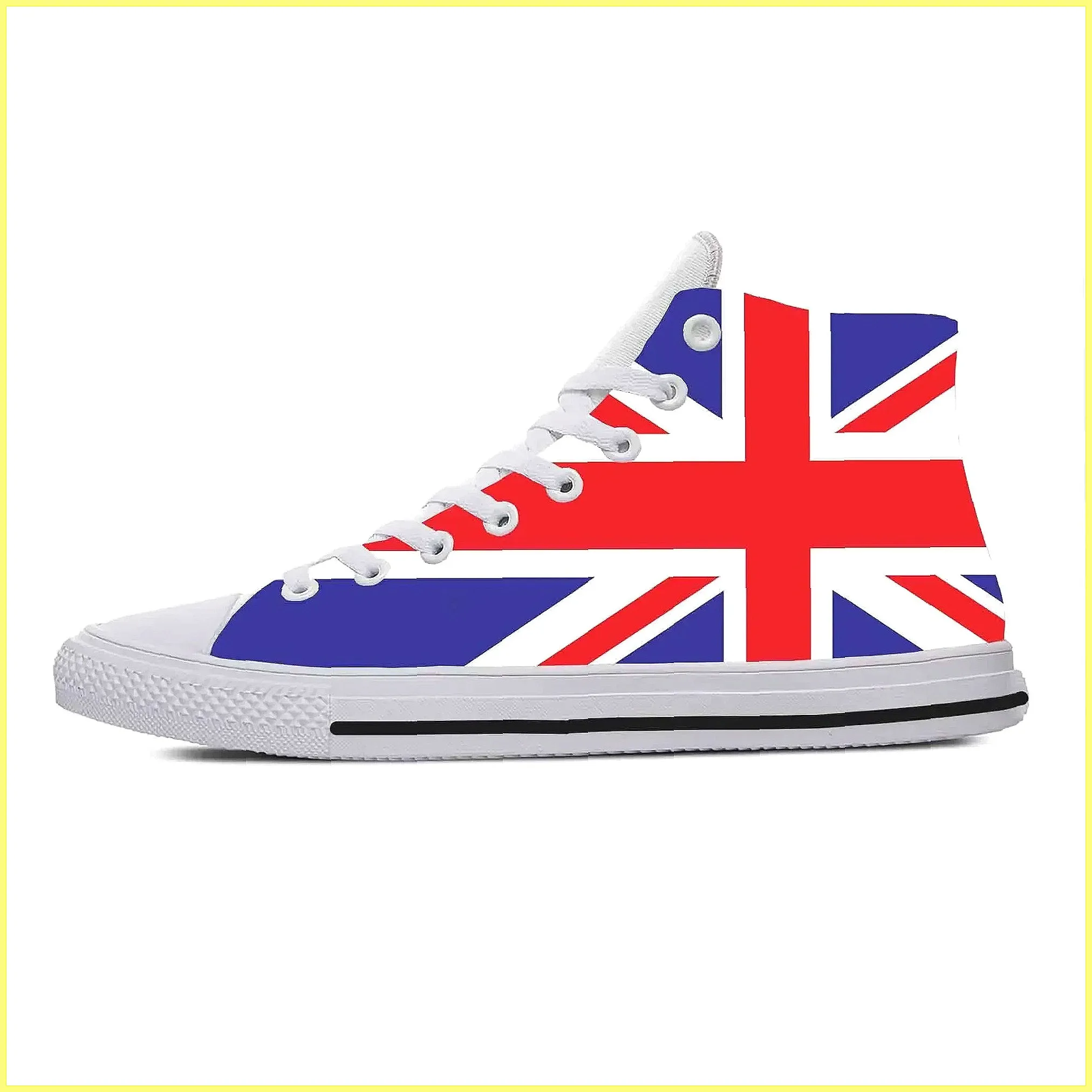 UK Flag 3D Print High Top Snea - Men Shoes Uk のレビューと価格