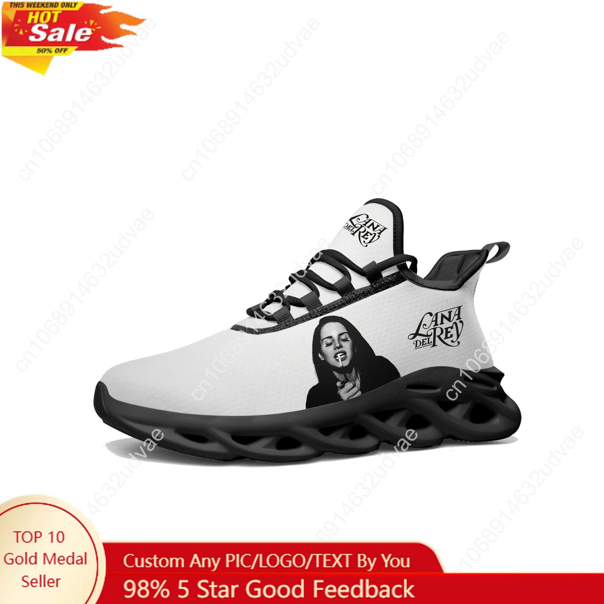 Lana Del Rey Singer Sports Sne - Men Shoes Black のレビューと価格